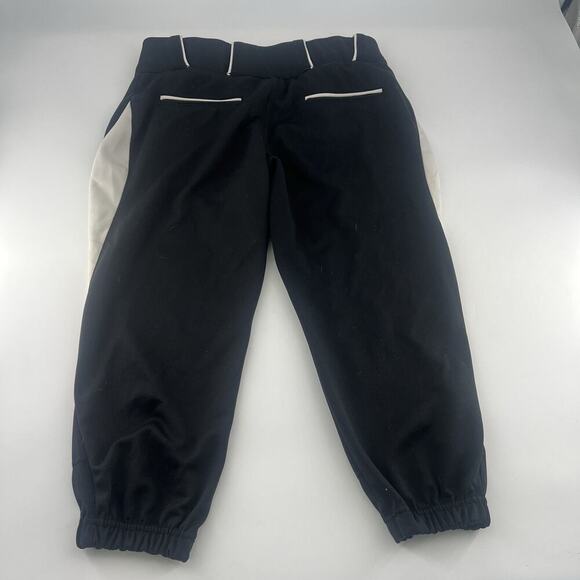 Champro Softball Pants Womens Large Black White Knee Length Sportswear Active - Picture 5 of 5